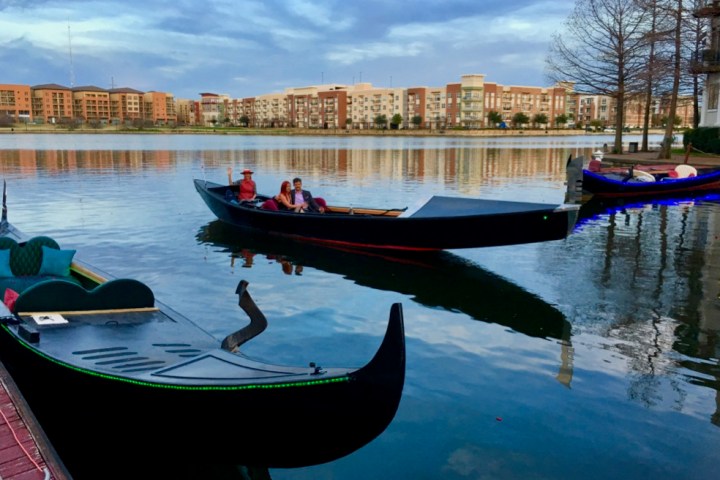 a row boat on a body of water