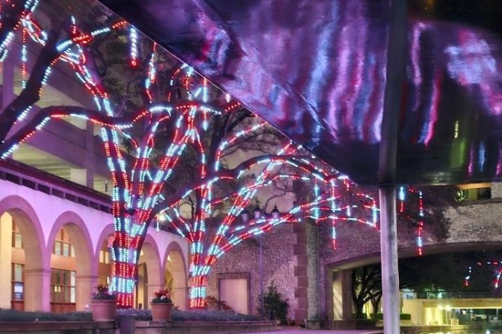 a person standing in front of a building